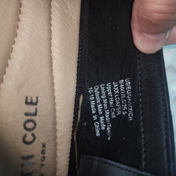 KENNETH COLE EUC WOMENS SZ 9 NEW YORK JAXX LOAFERS SHOES - Picture 5 of 10